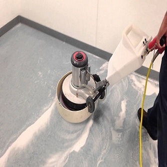 Strip and waxing floors 
